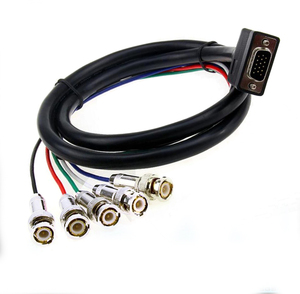 Hot bán <span class=keywords><strong>VGA</strong></span> để 5 BNC Splitter cáp cho HDTV màn hình - Product Image 6