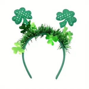 Özel St. saint patrick'S shamjewelry gün festivali parti süslemeleri St patrick takı gösterisi hairband