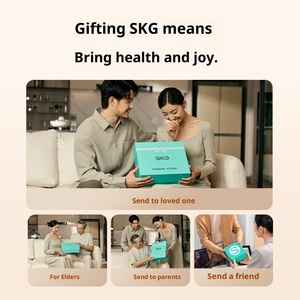 SKG K5 2nd Gen <span class=keywords><strong>Pearl</strong></span> White Premium Masseur de taille avec fonction musicale et ceinture de palais chaud-Coffret cadeau Top Choice - Product Image 6