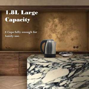 Bouilloire électrique populaire 2L en acier inoxydable sans BPA pour eau chaude - Product Image 3