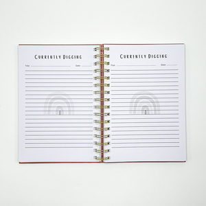 2025 biểu tượng tùy chỉnh <span class=keywords><strong>A5</strong></span> hàng tuần & Hàng tháng mục tiêu kế hoạch Tạp Chí xoắn ốc chương trình nghị sự với PVC/PP Bìa hàng ngày máy tính xách tay với hộp đóng gói - Product Image 5