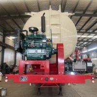 Compresor Industrial Sin Aceite Shansen Factory YS260-14m³/min con Motor Diésel para Transporte de Materiales a Granel