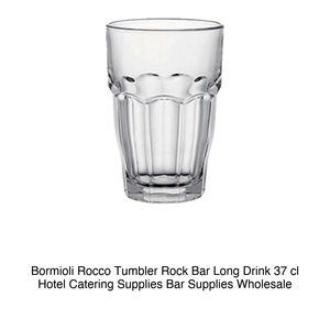 แก้วร็อคบาร์ลองดริ้งค์ 37 ซล. สูง 12 ซม. เส้นผ่านศูนย์กลาง 8.3 ซม. ยี่ห้อ Bormioli รุ่น Rocco - Product Image 2