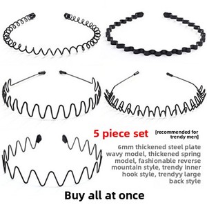 Bandeau invisible pour hommes <span class=keywords><strong>à</strong></span> la mode sport pince <span class=keywords><strong>à</strong></span> <span class=keywords><strong>cheveux</strong></span> <span class=keywords><strong>épingle</strong></span> <span class=keywords><strong>à</strong></span> <span class=keywords><strong>cheveux</strong></span> pour lavage du visage hommes et femmes cerceau <span class=keywords><strong>cheveux</strong></span> cravate dos presse <span class=keywords><strong>épingle</strong></span> <span class=keywords><strong>à</strong></span> <span class=keywords><strong>cheveux</strong></span> - Product Image 4