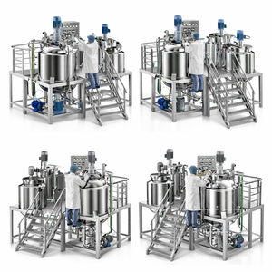 Tanque Mezclador de Productos Químicos Pequeño de Acero Inoxidable Industrial Ace, Mezclador de Líquidos con Agitador para Jabón y Detergente - Product Image 4