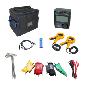 Testeur de terre numérique double pince ETCR3200 avec stockage de 2000 groupes de données, batterie au lithium et mallette de transport – Nouveau modèle - Product Image 3