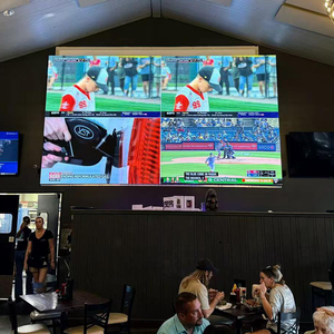 Đa năng lớn rõ ràng thứ hai tay 3m x 2m đôi mặt Cricket scoreboard LED Video tường hoàn hảo cho hội nghị phòng bảng sự kiện - Product Image 2