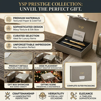 Caja Magnética Gris Cálido con Logotipo Personalizable, Contenedor Rígido Premium con Patrón Ondulado en Relieve para Empaque Corporativo VIP