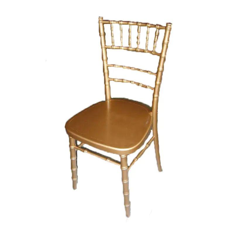 Factory wholesale quality event banquet wedding stacking resin chiavari tiffany chair