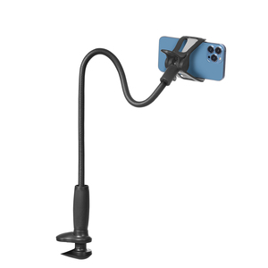 Support de téléphone Support de téléphone portable pour lit Bras flexible en acier au carbone Support de téléphone portable réglable pour lit et bureau - Product Image 3