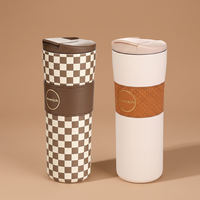Mug à café isotherme classique en acier inoxydable écologique, isolation thermique pour boissons chaudes/froides