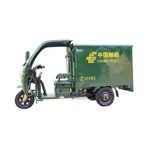 Delivery 1.5mx1m Cargo Box Express Electric Cargo Tricycle Closed Carriage Electric Tricycles For Transport