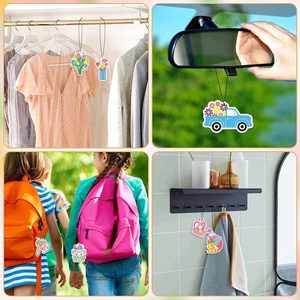 <b>Car</b> Bulk Cute Hanging Air Freshener Scented Fresheners Rearview <b>Mirror</b> Decoration for Women Gift - Product Image 2