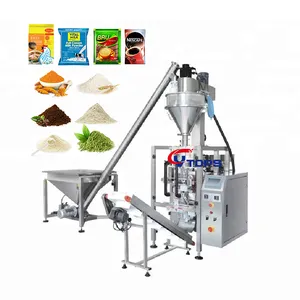 Factory Price VFFS Dry Spice Coffee Powder Film Bag Pouch Multifunction Auger Dosing Packing Machine