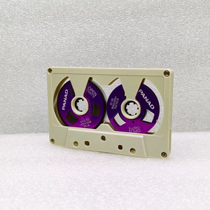 Cinta de casete de bobina abierta colorida al por mayor con centro metálico y carcasa transparente para grabación de audio Hi-Fi y colección retro 50 - Product Image 2