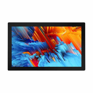 Puerto POE de 13,3 "Señalización digital y pantallas Sistema Android Reproductor multimedia de publicidad inteligente táctil - Product Image 1