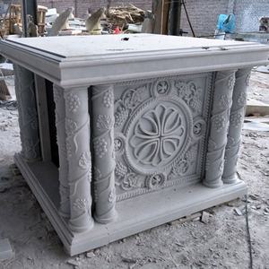 Alta qualidade religiosa igreja ocidental altares de mármore mesa decoração da igreja <span class=keywords><strong>altar</strong></span> para venda - Product Image 1