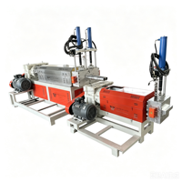 Machine de granulation de plastique recyclé pour déchets de film PP PE, sacs tissés, bouteilles, granulateur avec certification CE à vendre