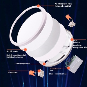 <span class=keywords><strong>LED</strong></span> incorporato ultra-sottile foro libero soggiorno camera da letto negozio ufficio lampada da soffitto faretto faretto luce del <span class=keywords><strong>pannello</strong></span> - Product Image 2