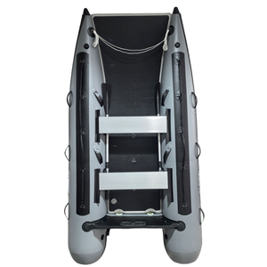Bateau pneumatique catamaran de <span class=keywords><strong>420</strong></span> cm, 30 CV, en PVC de 0,9 mm, pliable, stable, pour la pêche en lacs et rivières - Product Image 1