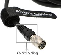 Kabel Alvin HR10A-7P-6S 6 Pin Female ke Open End Power I/O untuk Sony CCD, Basler, Keyence, Cognex, Baumer
