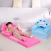 Складной надувной мини-диван для детей, детский диван-кровать, милый мультяшный складной мини-диван для детей