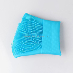 Gants de nettoyage en silicone de qualité alimentaire avec logo personnalisé, gants multifonctionnels en silicone pour la vaisselle, pour la cuisine et la maison - Product Image 6