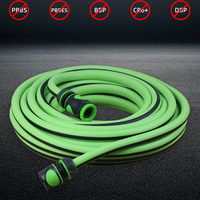 Tuyau d'arrosage flexible en PVC tressé, résistant aux intempéries et anti-vieillissement, pour l'irrigation des pelouses domestiques, le lavage de voitures, vente en gros pour usines