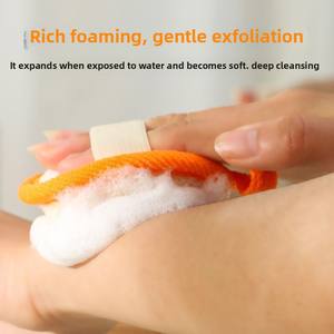 Toallita Redonda de Algodón Ecológica, Suave, para Exfoliar el Rostro, Diseño de Toalla para Remover Maquillaje y Limpiar en Profundidad - Product Image 3