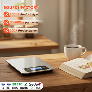 CE ROHS Acciaio Inox Etichetta 5Kg 11LB SS304 Digitale Da Cucina Scala di Cibo - Product Image 1