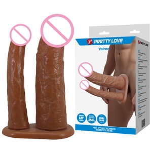 PRETTY LOVE Dildos de Silicona Portátiles al por Mayor, Realistas, con Apariencia de Piel, Juguetes Sexuales para la Masturbación Femenina - Product Image 1