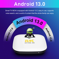 Android TV Box, 4 GB, 32 GB, Video HD, Android H96MAX M2 RK3528 Super 8k, Internet TV Box, Smart Android TV Box