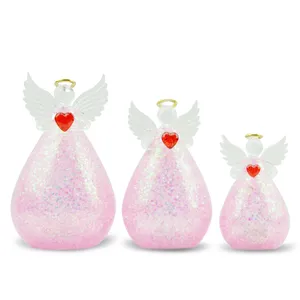Desk Decoration Hot Sales Wholesale New Design and High Quality Glass Decoration Angel