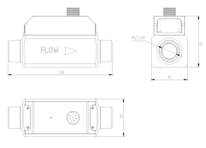 Hafs 5019 MEMS Khối lượng khí đo lưu lượng - Product Image 2
