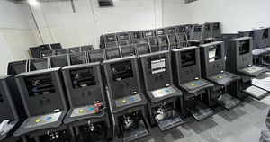 Factory New Design 43 Inch Curved Touch Screen Upright Skill Game <b>Machine</b> Cabinet for Game Room - Product Image 3