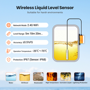 ME202DSP工場価格リモートWIFIスマートホームソーラーパワー水中Smartlifeインテリジェント高精度燃料レベルセンサー - Product Image 2