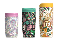 Thermos en acier inoxydable de 12 oz, plusieurs tailles, double paroi isolée, gobelet isotherme pour voiture avec couvercle amovible, tasse de voyage