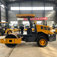 Compacteur à tambour vibrant diesel YSW204A 4T avec moteur Changchai, pompe YUKEN et roulement pour le compactage des sols et des graviers
