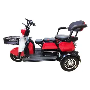 Triciclo de Golf Original, motocicleta eléctrica de tres ruedas, Tuktuk Gabel Elektro Antrieb