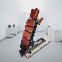 Lit de traction lombaire électrique professionnel, table de décompression vertébrale, lit d'ajustement chiropratique professionnel pour la décompression vertébrale