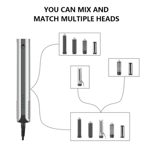 Logo a colori personalizzati 5 <span class=keywords><strong>in</strong></span> <span class=keywords><strong>1</strong></span> strumenti per lo Styling con Display a LED Auto Shutoff air capelli ricci pettine per asciugatura dritta - Product Image 6