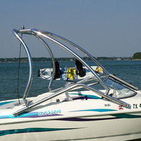 Tour de Wakeboard en Aluminium T78 Poli Tour de Bateau de Wakeboard Tour de Wakeboard