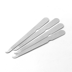 Stock direct d'usine de bandes de lime à ongles en acier inoxydable, petite lime à ongles domestique, kit d'outils de manucure, portable. - Product Image 5