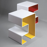 Bureau de direction moderne pour salon, décoration de la maison, secrétaire individuel, table de bureau en matériau Corian