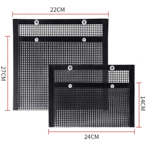 Soldes de liquidation Sac de grillade en maille antiadhésive pour <span class=keywords><strong>barbecue</strong></span>, panier de grillade, outils de <span class=keywords><strong>barbecue</strong></span>, filet, sac pour viande, pique-nique - Product Image 6