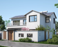 Kit de maison préfabriquée facile à construire pour la vie en famille et les projets résidentiels