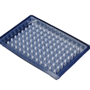 Placa de Cultivo Bacteriano Desechable de 96 Pocillos, Fondo Plano Transparente, Fábrica de Instrumentos Bioquímicos Xincheng, Distrito de Jiangyan - Product Image 3