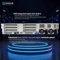 Serveur en rack HPE ProLiant DL380 Gen11 2U, double processeur Intel Xeon de 5e génération 4509Y, 32 Go de DDR5, 8 baies LFF, serveur de calcul IA haute performance