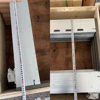 Pièces détachées pour métier à tisser Rapier GS900 Cadre de heald avec crochet de connexion L=2340mm Largeur 530mm pour machine textile