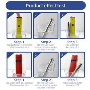 Bâton d'<span class=keywords><strong>eau</strong></span> hydrogénée, bâton alcalin, pH alcalinisateur, ioniseur, purificateur minéral, filtre, réutilisable, portable, générateur de baguette riche en hydrogène - Product Image 4